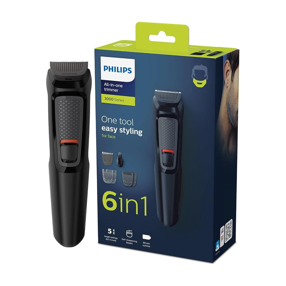 Philips Series 3000 All In One Trimmer With Self Sharpening Blades, MG3710/33