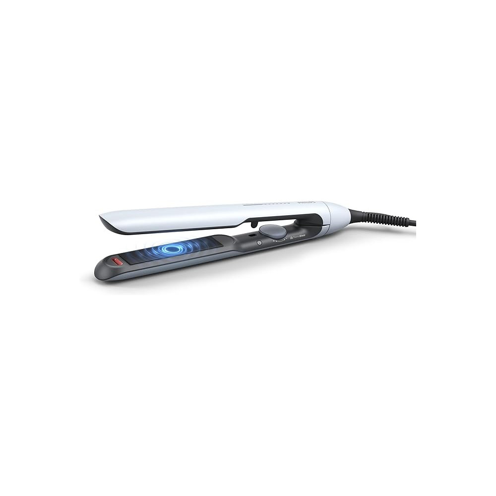 Philips Series 5000 Hair Straightener, Pale Sky Blue, BHS520/03