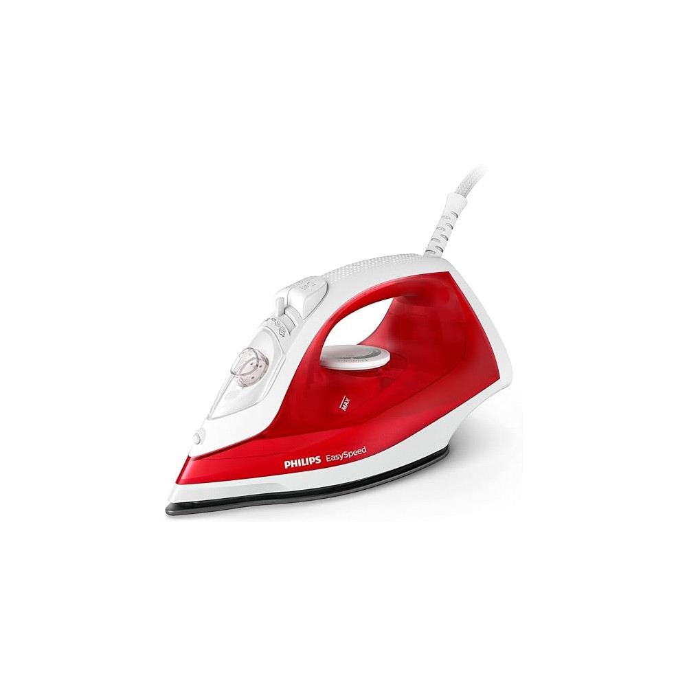 Philips Easyspeed Steam Iron 2000W, White/Red, GC1742/46