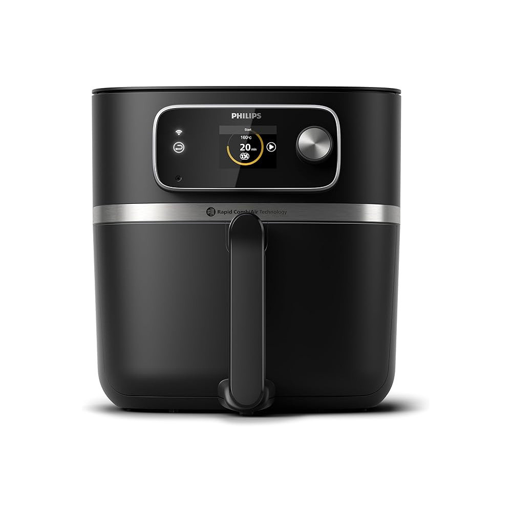 Philips 7000 Series Airfryer Combi XXL Connected 2200W, With Auto Cook Programs, Black, HD9880/90