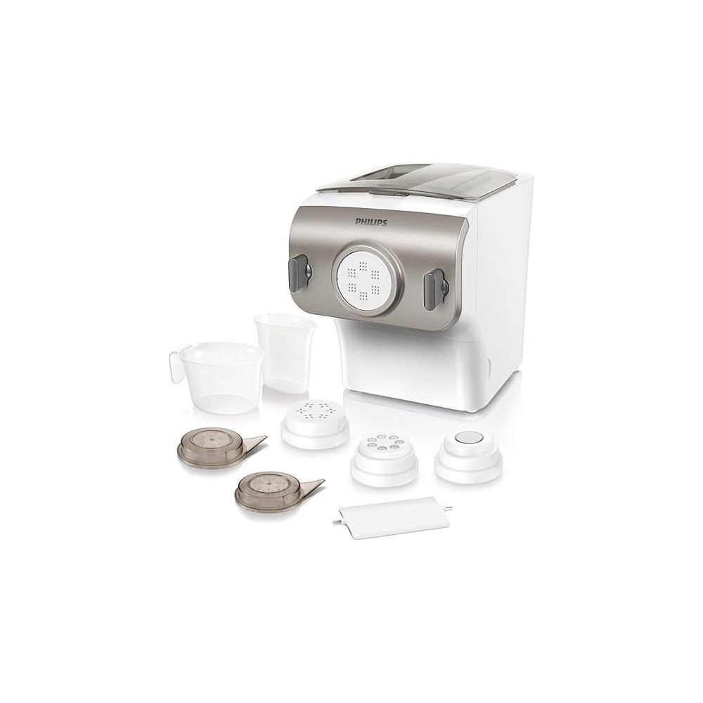 Philips 200W Pasta Maker Machine With LED display, White, HR2355/15