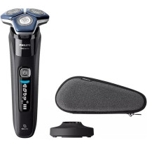Philips Series 7000 Wet & Dry Electric Shaver, Black/Blue, S7886/35