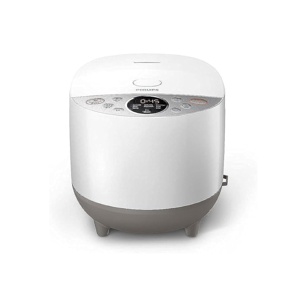 Philips Digital Rice Cooker With Smart 3D Heating, White, HD4515/55