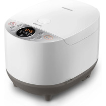 Philips Digital Rice Cooker With Smart 3D Heating, White, HD4515/55