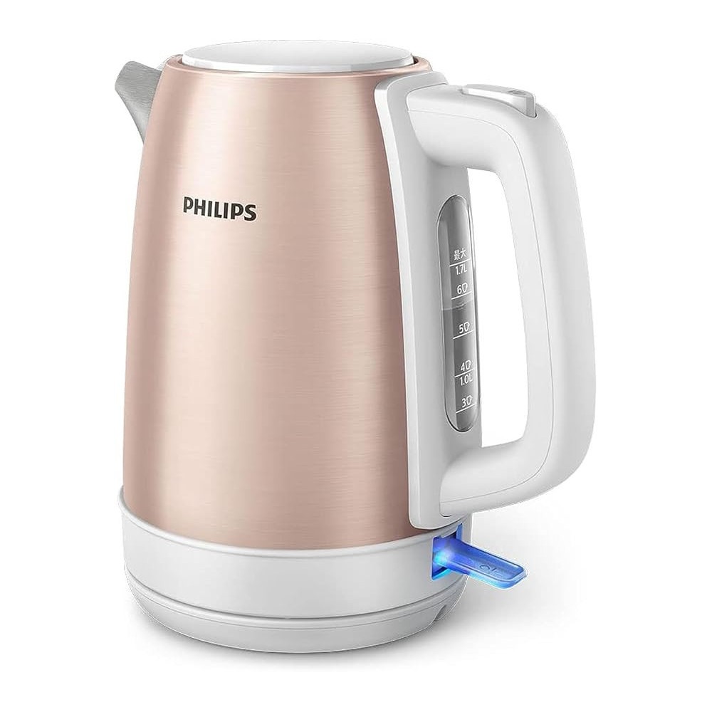 Philips Daily Collection Kettle Rose Gold, White, HD9350/96
