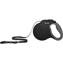 Doco All Day Adventure Retractable Leash, Small, Black