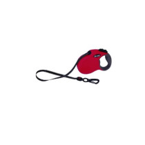 Doco All Day Adventure Retractable Leash, Red, Medium