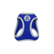 Doco Athletica Quick Fit V Mesh Dog Harness, Large, Blue