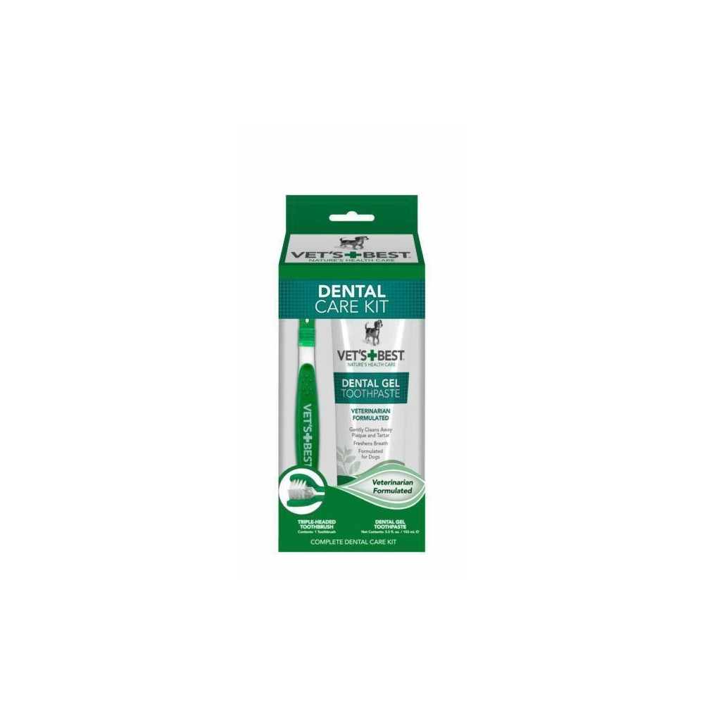 Vet'S Best Complete Enzymatic Dental Care Kit, White