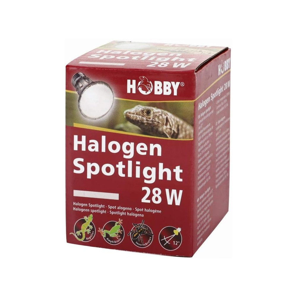 Hobby Diamond Halogen Spotlight For Terrarium, 28 W