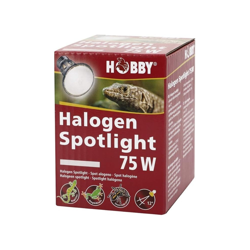 Hobby Diamond Halogen Spotlight For Terrarium, 75 W