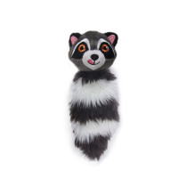 All For Paws Dig It Tree Friend Raccoon Dog Toy, Multicolour