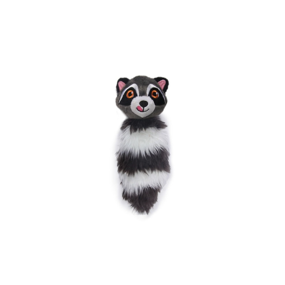 All For Paws Dig It Tree Friend Raccoon Dog Toy, Multicolour