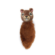 All For Paws Dig It Tree Friend Squirrel Dog Toy, Brown Colour