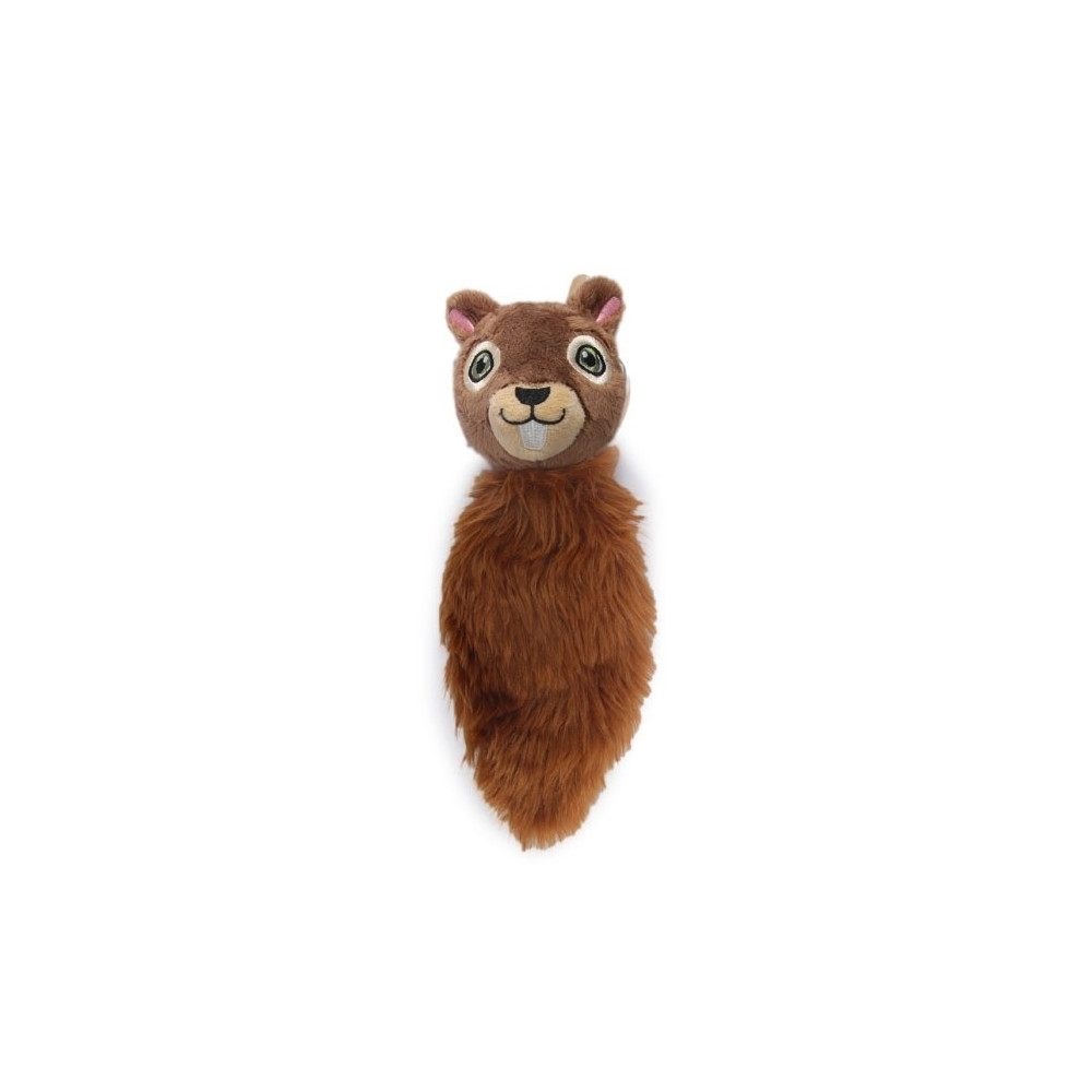 All For Paws Dig It Tree Friend Squirrel Dog Toy, Brown Colour