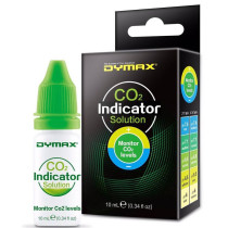 Dymax Co2 Indicator Solution Monitor Co2 Level In Aquarium, 10 Ml