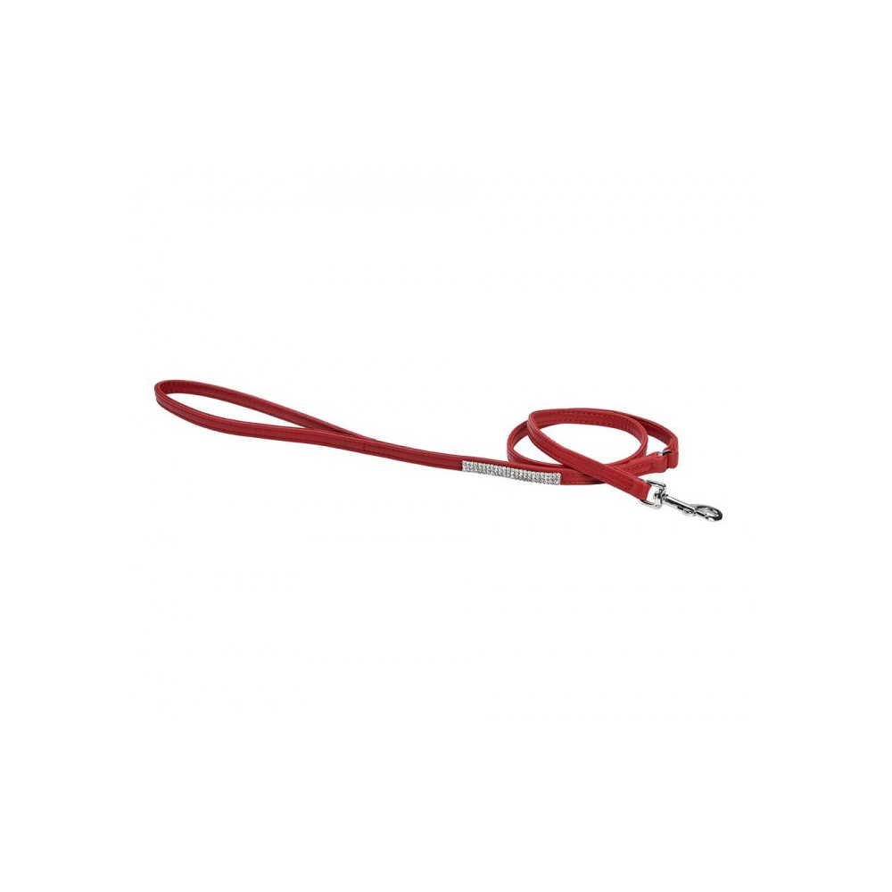 Bobby Cristal Princesse Leash Comfortable Grip, Rubin