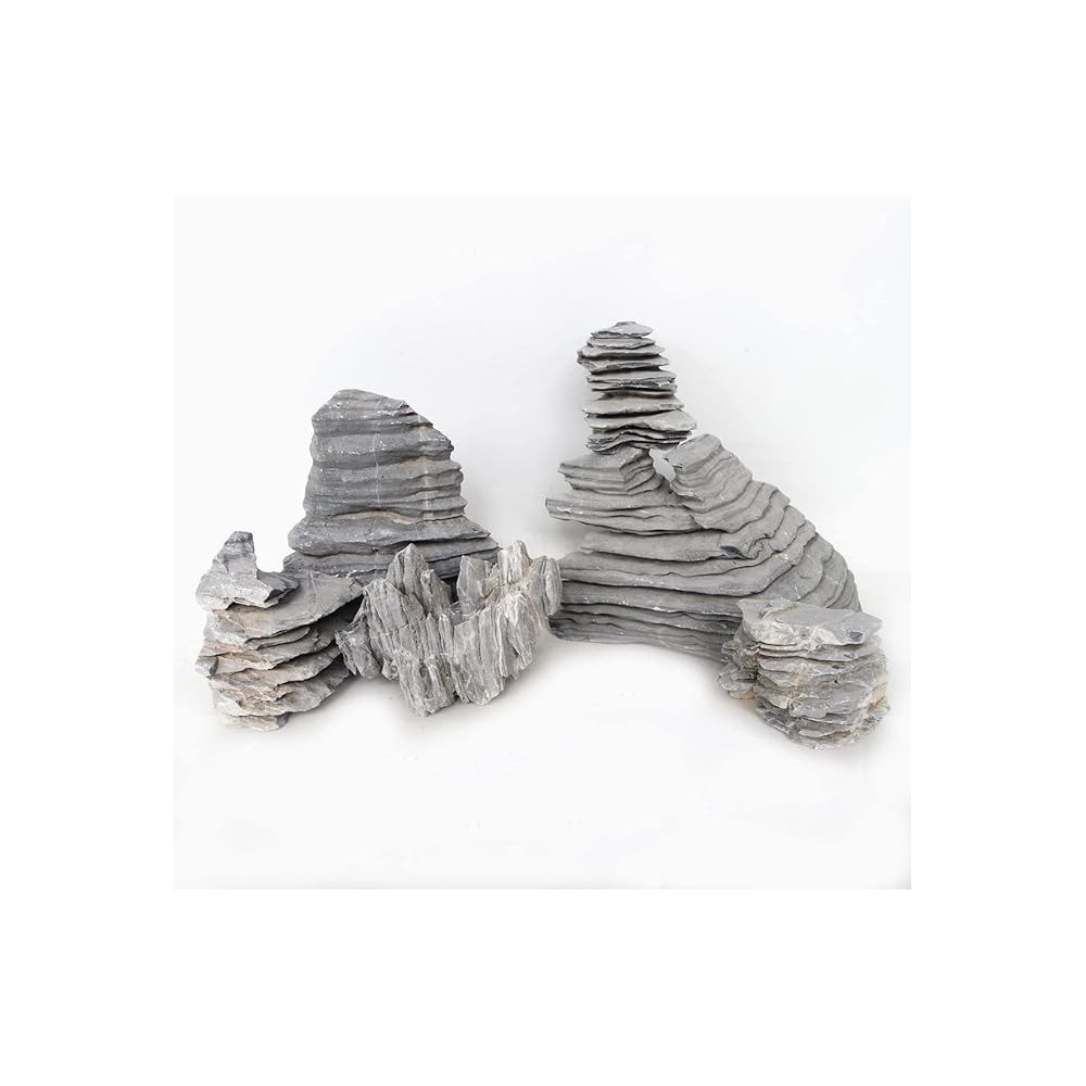 Sv Aquarium Deco Cyan Multilayer Rock, Large, 4-5.5Kg