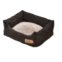 Bobby Daryl Basket Pet Beds, Brown, Extra Small