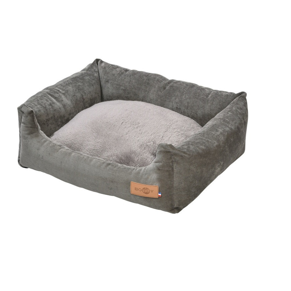 Bobby Daryl Basket Pet Bed, Grey, Medium