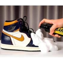 Yu Well Shoe Cleaner Kit, Water-Free Quick-Dry Foam Sneaker Cleaner With Shoe Brush And Shoe Cloth For Leather, Rubber, Plastic And All Types Of Shoes