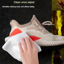 Yu Well Shoe Cleaner Kit, Water-Free Quick-Dry Foam Sneaker Cleaner With Shoe Brush And Shoe Cloth For Leather, Rubber, Plastic And All Types Of Shoes, Pack Of 2