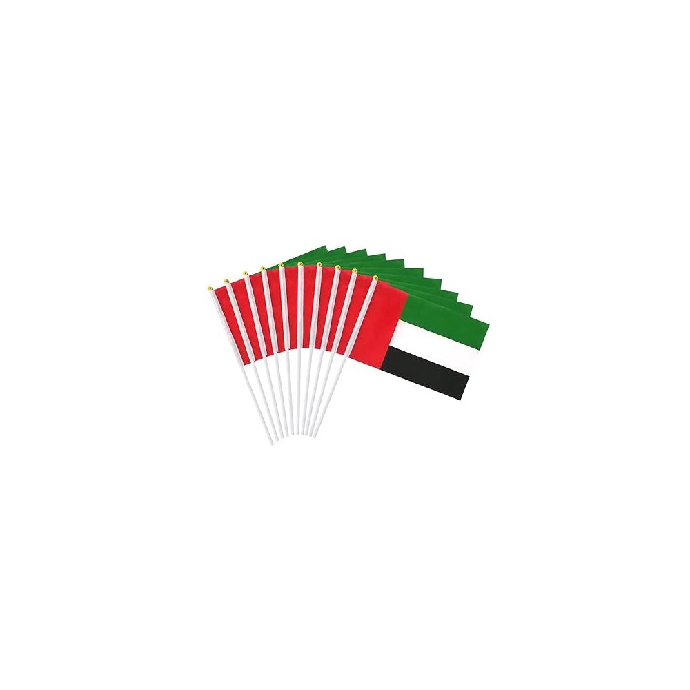 Yu Well Uae Flag For National Day Celebration, Small, 20 Pieces