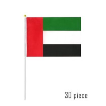 Yu Well Uae Flag For National Day Celebration, Small, 30 Pieces