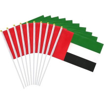 Yu Well Uae Flag For National Day Flag Day Celebration, Large, 30 Pieces