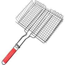 Yu Well Stainless Steel Bbq Barbeque Fish Grill Net Basket