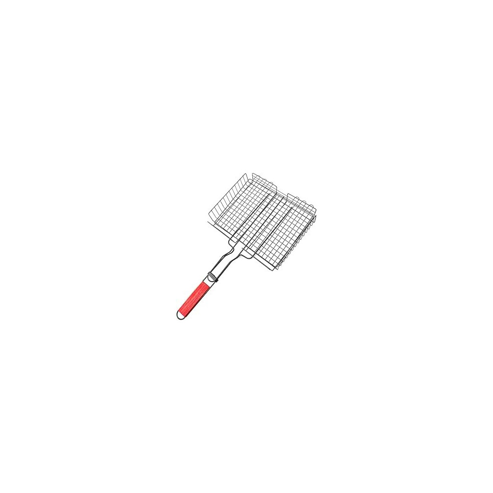 Yu Well Stainless Steel Bbq Barbeque Fish Grill Net Basket