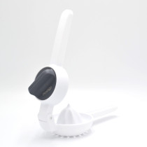 Prestige Dual Action Citrus Press Manual Lemon and Lime Squeezer with Innovative Design for Effortless Juicing High-Quality Citrus Press Juicer for Fresh Homemade Juice, PR81004, White