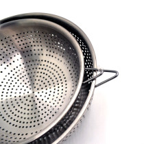 Winsor Global Colander Set Of 2, Stainless Steel, Silver, WR80832