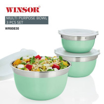 Winsor Multi Purpose Bowl 3 Pieces Set, WR80830, Green