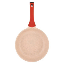 Prestige Essentials 9 Pieces Pots and Pans Set Nonstick Cookware Sets Granite Pots Set Kitchen Induction Pots and Pans Cooking Sets Pan Sets for Cooking, Pink, PR80991