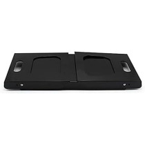 Yu Well Barbecue Grill Stand Stainless Steel Portable Foldable Bbq Grill For Charcoal Bbq Salad Grill Cooking Suitable For Outdoor Vacation Cooking With Friends And Family, Bbq-Foldable, Black