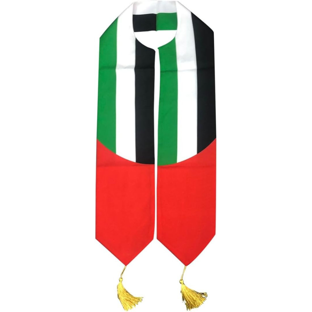 Yu Well UAE National Day Special Scarf For Events And Celebrations, Model-5-Large