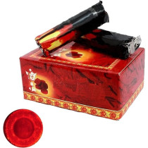Yu Well 1 Pack Of 100 Pieces/10 Roll Quick Lighting Charcoal Briquettes For Hukkah, Sheesha, Bbq Grill Preparation Long Lasting For Bakhoor And Incense Burning