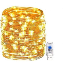 Yu Well Led Fairy Light Flexible And Adaptable, 10M/Usb, Warm White
