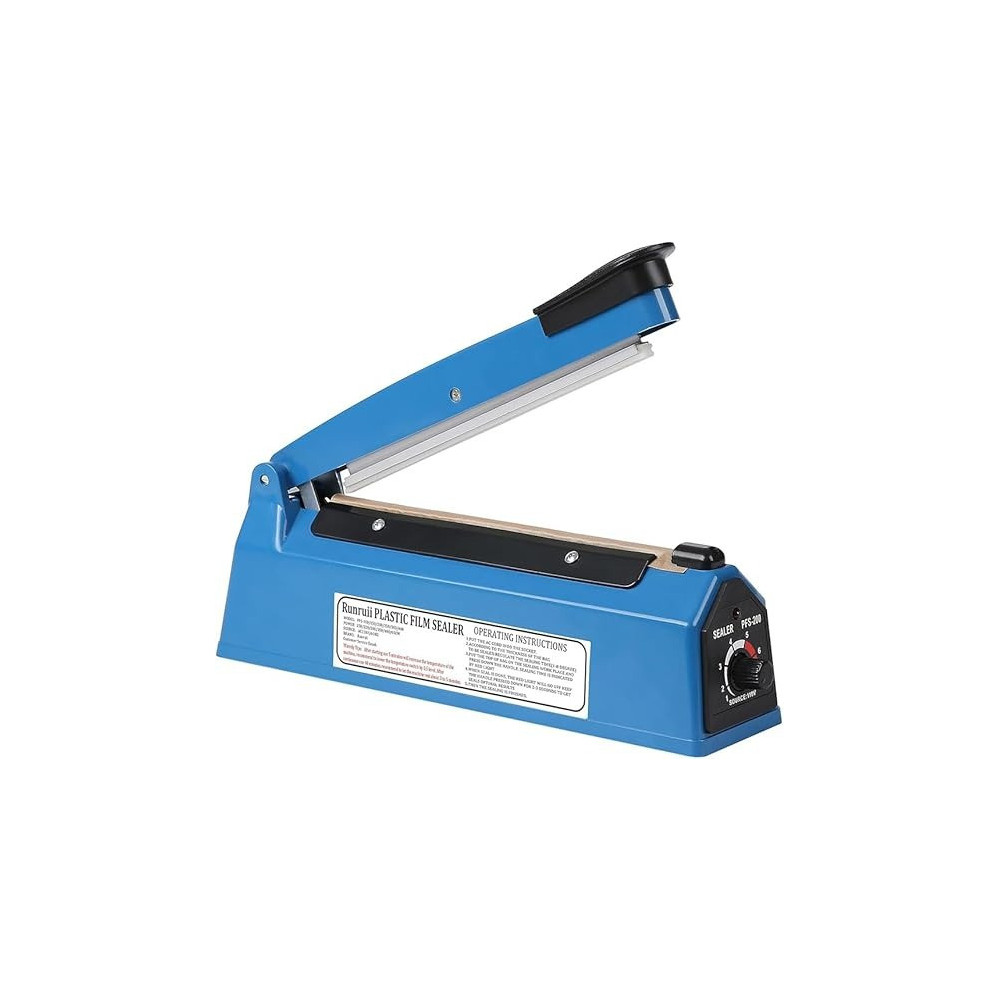 Yu Well Electric Hand Impulse Heat Sealer Sealing Packaging Machine For Plastic Packet Pouch Bag Polybag, 8Inch/20Cm