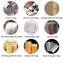 Yu Well Electric Hand Impulse Heat Sealer Sealing Packaging Machine For Plastic Packet Pouch Bag Polybag, 8Inch/20Cm