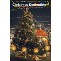 Yu Well Pack Of 7 Solar Flickering Flame Torch Light Led, Waterproof Torch Light For Garden Lawn, Halloween Outdoor Decor, 51Cm