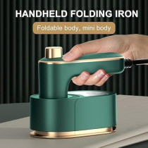 Yu Well Portable Handheld Steam Iron Mini Travel, Iron Fabric Garment, Ironing Wrinkles Removing Lightweight Steamer For Home Office Travel, Green