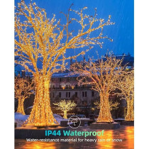 Yu Well Led Fairy Light, 100 Meter Led With Extendable Connector, Warm White