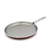 Prestige Ultra 31Cm Flat Tawa With Pan Holder, Orange, PR22611