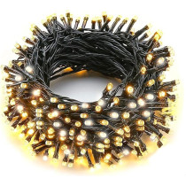 Yu Well Led Fairy Lights Warm White 500Leds, IP44 Waterproof Pure Copper Wire, 8 Modes With Memory Function, Outdoor And Indoor Fairy Lights For Christmas, Halloween, Garden, Wedding, Party, 18M