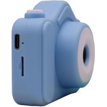Yu Well Kids Camera Gifts With Soft Silicone Shell For 4 To 8 Year Old Kids, Blue