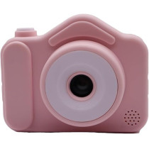 Yu Well Kids Camera Gifts With Soft Silicone Shell For 4 To 8 Year Old Kids, Pink