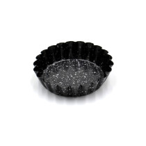 Prestige Granite 3 Pieces, Multipurpose Tart Pan Set, Black, PR48787