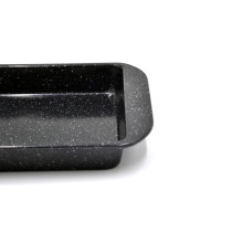 Prestige Granite Square Cake Pan 9 Inch, Nonstick Professional Bakeware Mould, Black, PR48758